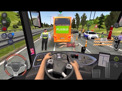 Europe Bus Accident 🚍👮‍♂️ Bus Simulator : Ultimate Multiplayer! Bus Wheels Games Android