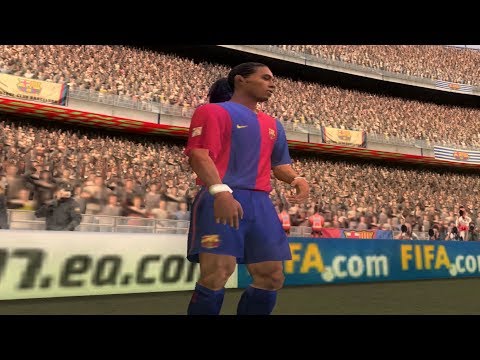 FIFA 07 - FC Barcelona vs Real Madrid (4K60fps)