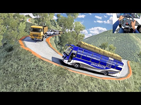 Indian Bus Simulator - Extremely RISKY ROADS | Bus Driving 3D Game