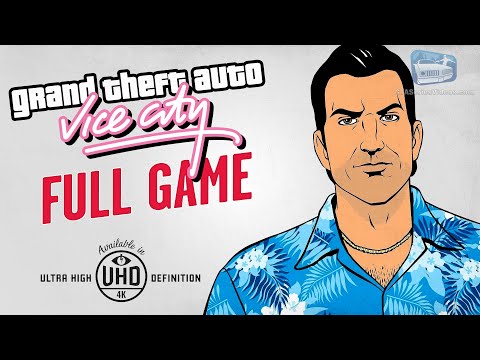 GTA Vice City - Full Game Walkthrough in 4K