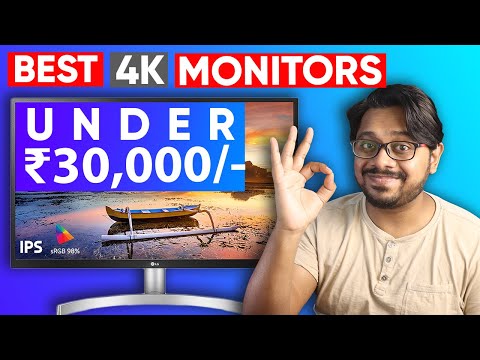 Best 4K Monitors Under 30000 Rs in India | Value For Money Computer Monitors