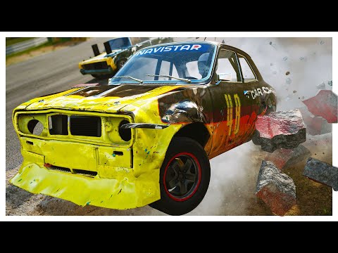 This *NO RULES CHAOS* Server Is RUTHLESS! I Struggled To Finish ONE RACE! - Wreckfest