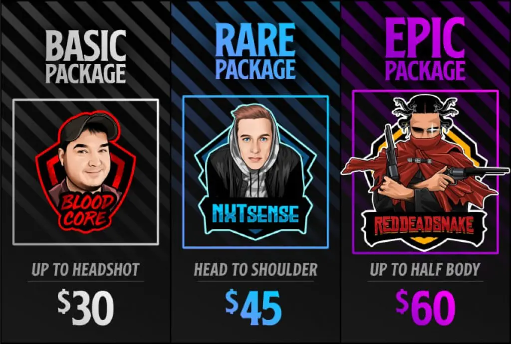 create-your-portraits-lineart-gaming-logo
