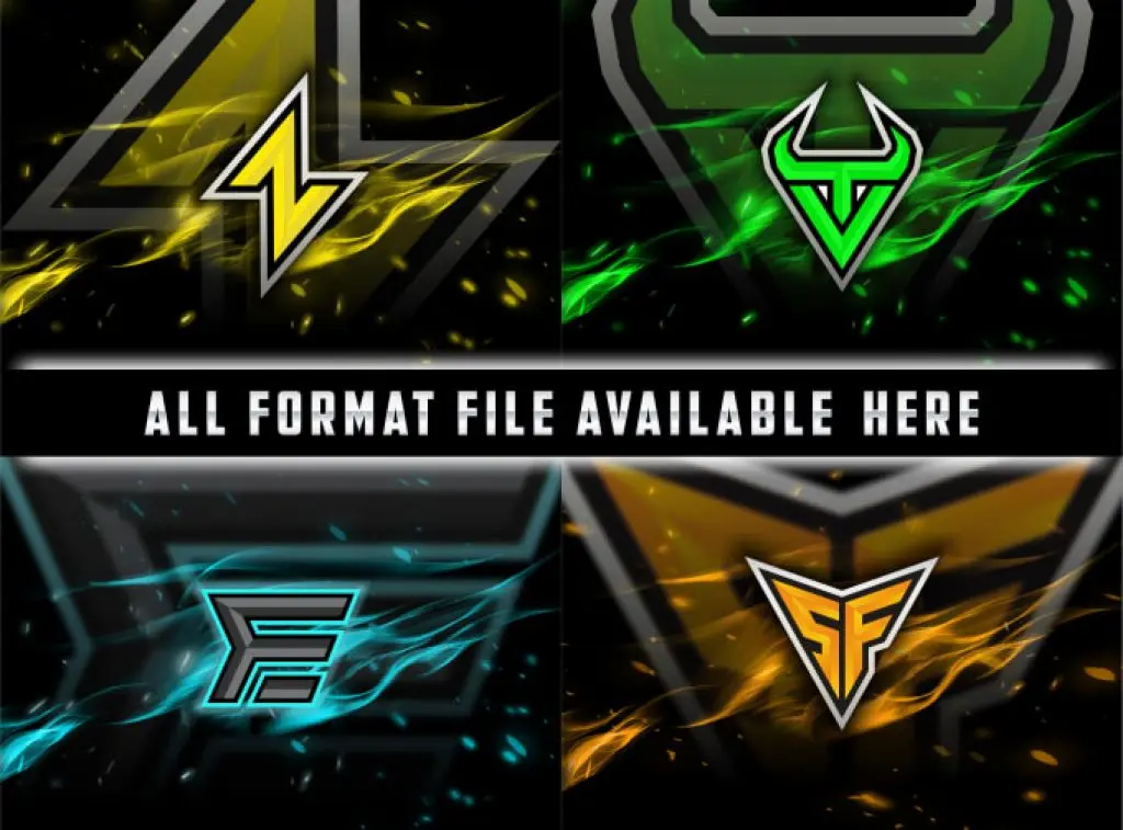 design-initial-gaming-logo-esport