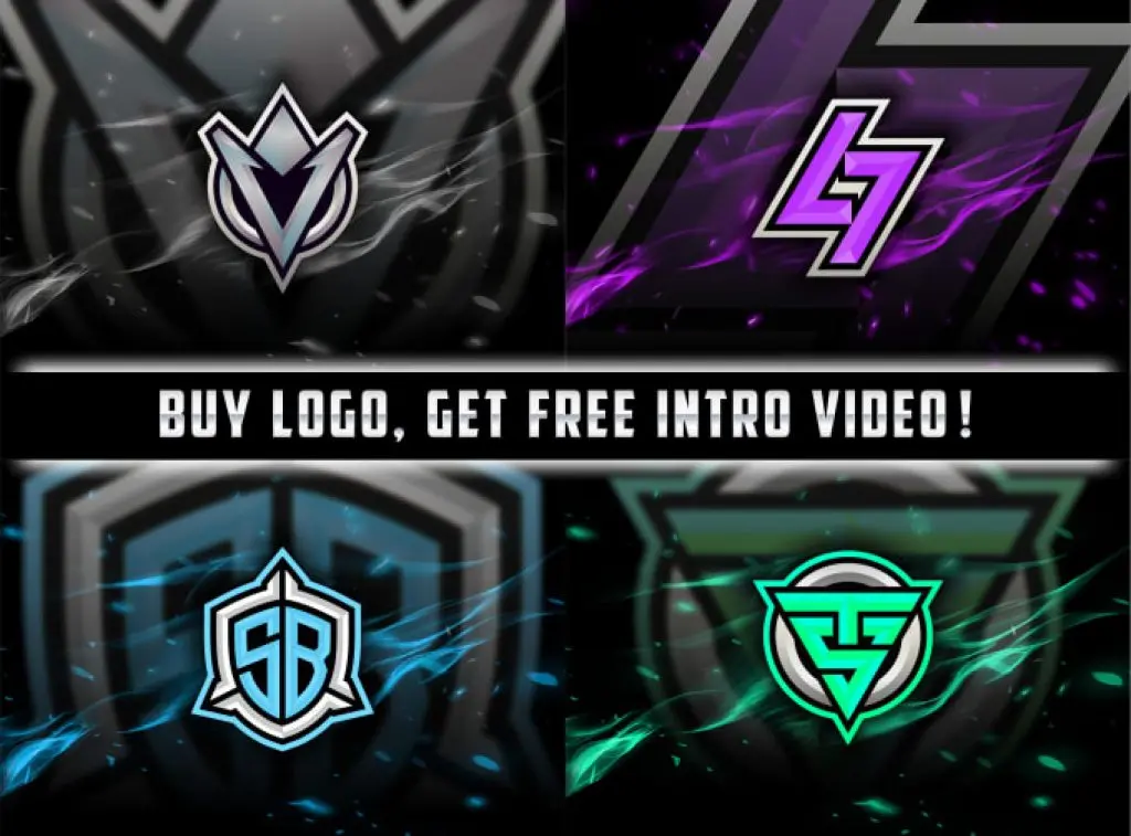 design-initial-gaming-logo