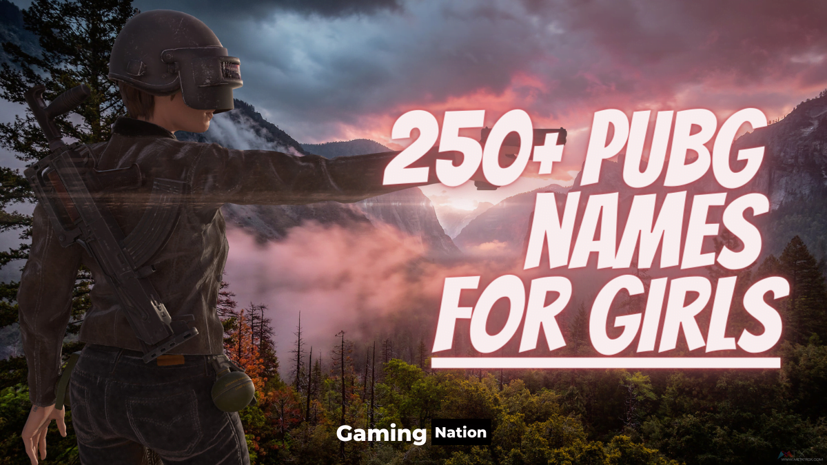 250 Pubg Names for Girls With Meaning - Unique Funny 