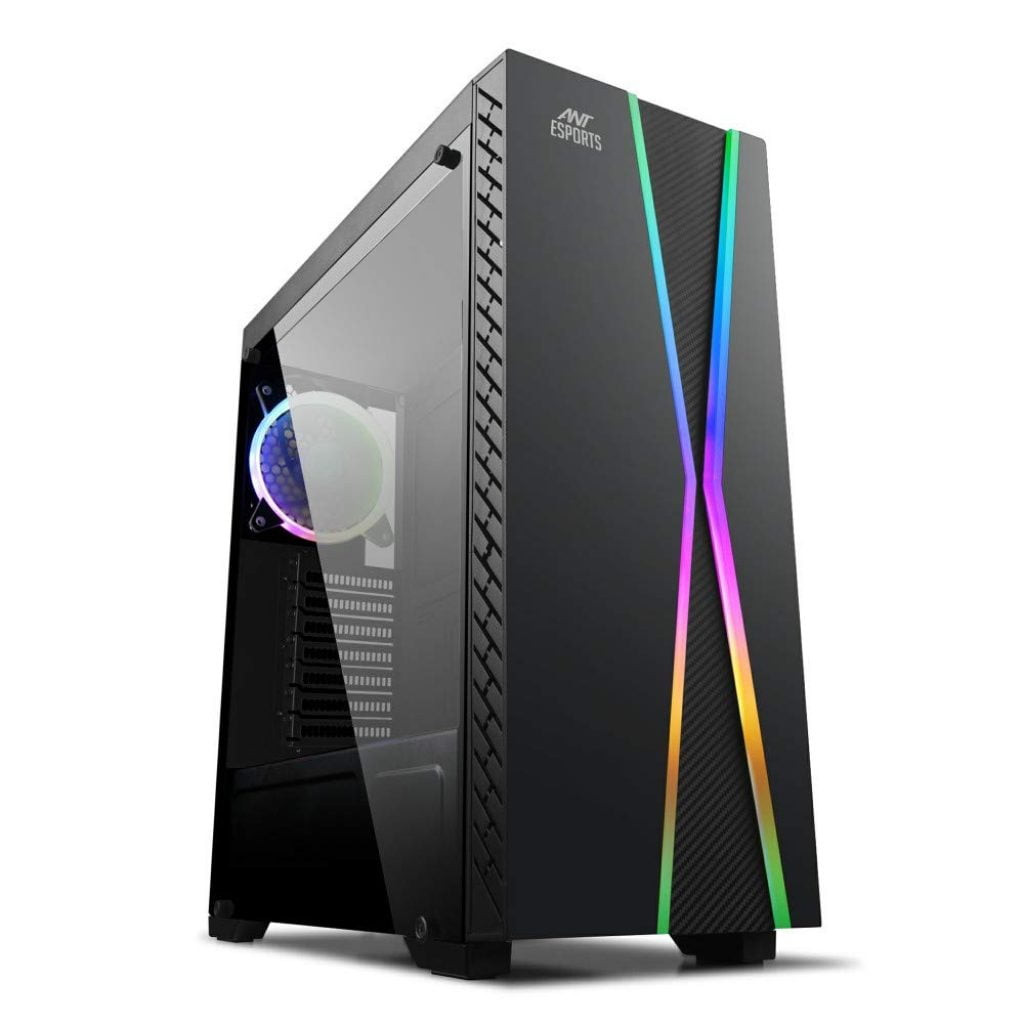 ant-esports-ice-200tg-gaming-cabinet-under-3000-with-rgb-fan