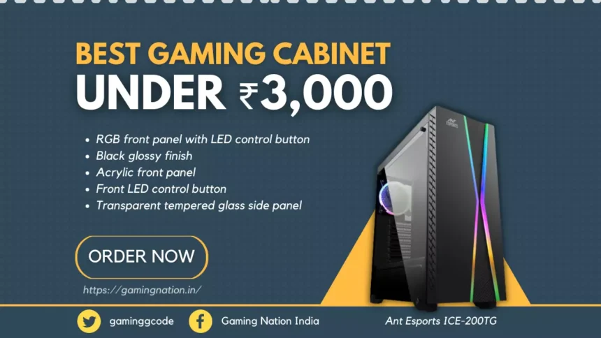 best-gaming-cabinet-under-3000-in-India-2021