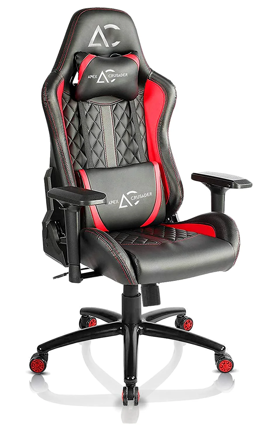 ApexApex Crusader XI Gaming Chair In Red Under 20000-Crusader-XI-Gaming-Chair-In-Red-Under-20000