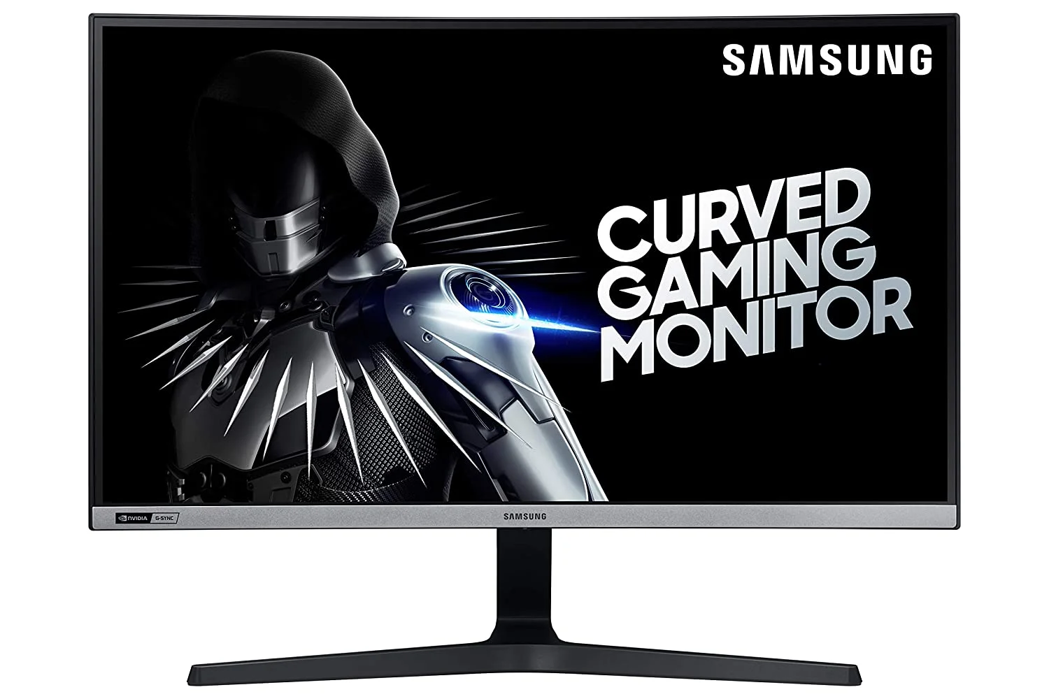 Samsung LC27RG50FQWXXL 240 Hz, G-Sync Compatible, Bezel Less Curved Gaming Monitor