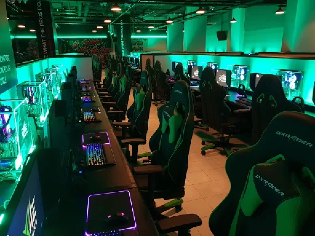 Exile Gaming Gaming Cafe with 4k Gaming Setup