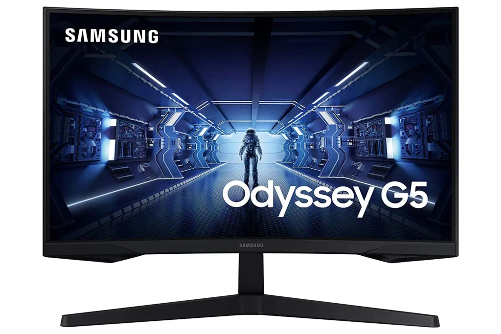 Samsung Odyssey LC27G55TQWWXXL - Best Curved Gaming Monitor Under 25000