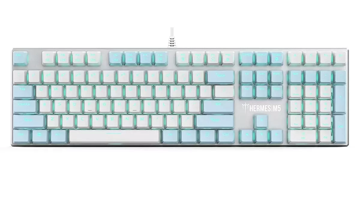 Gamdias Hermes M5 White Mechanical Keyboard Review