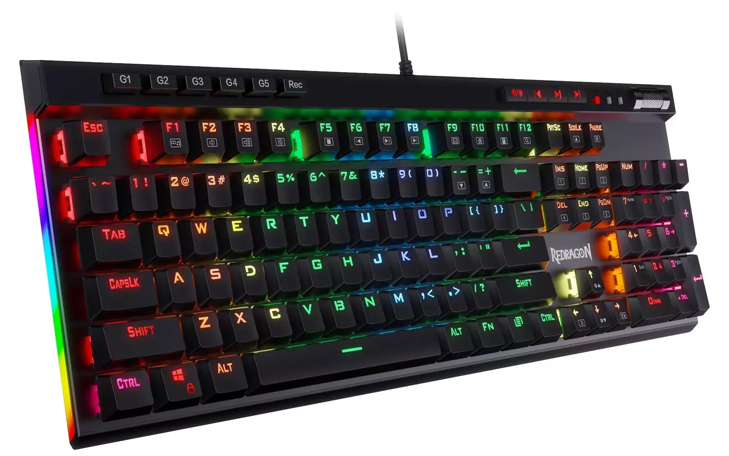 Redragon K580 VATA Best RGB Gaming Keyboard Under 5000
