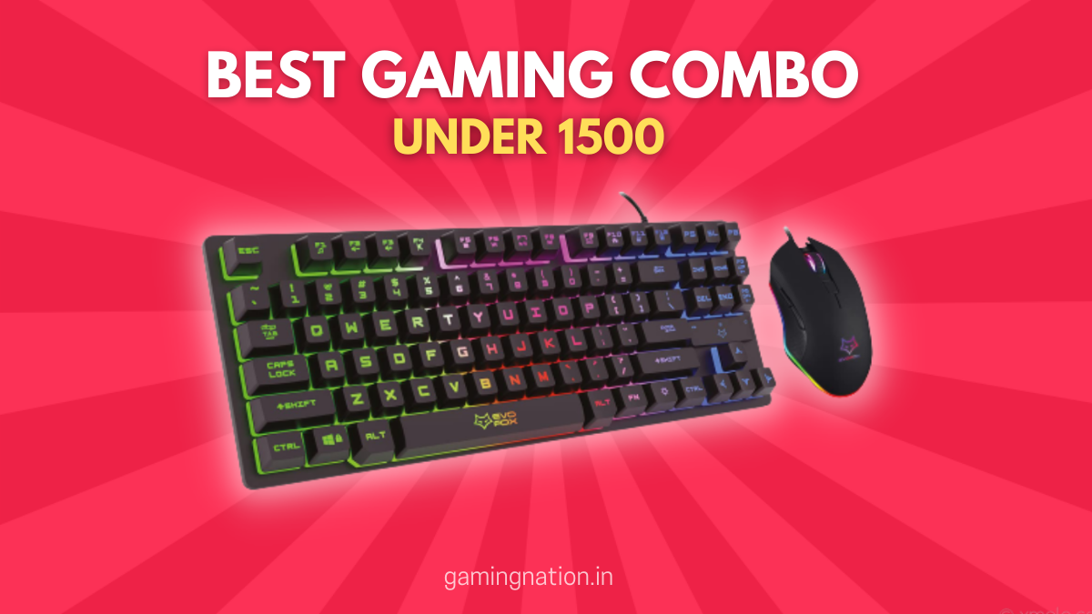 Best Gaming Keyboard And Mouse Combo Under 1500