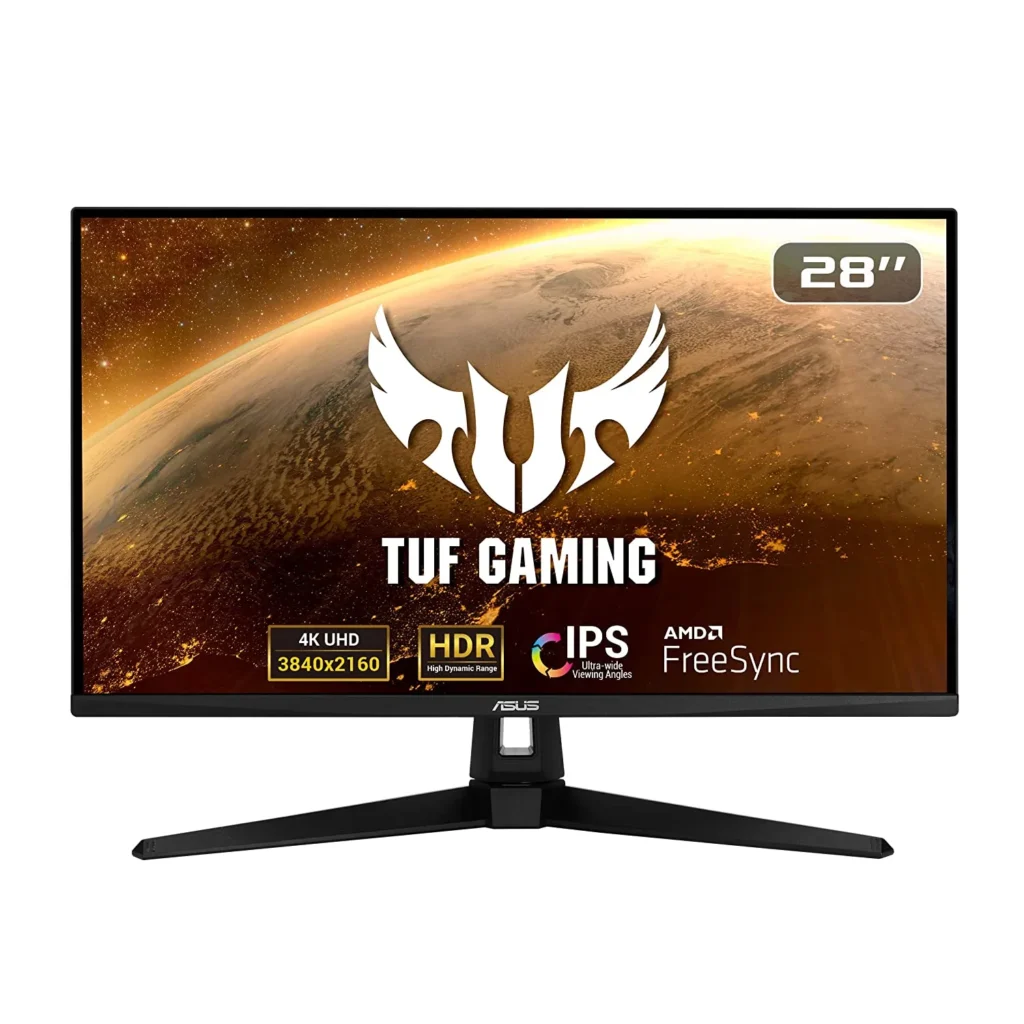 ASUS TUF Gaming VG289Q1A - Best 4K Gaming Monitor Under 40000