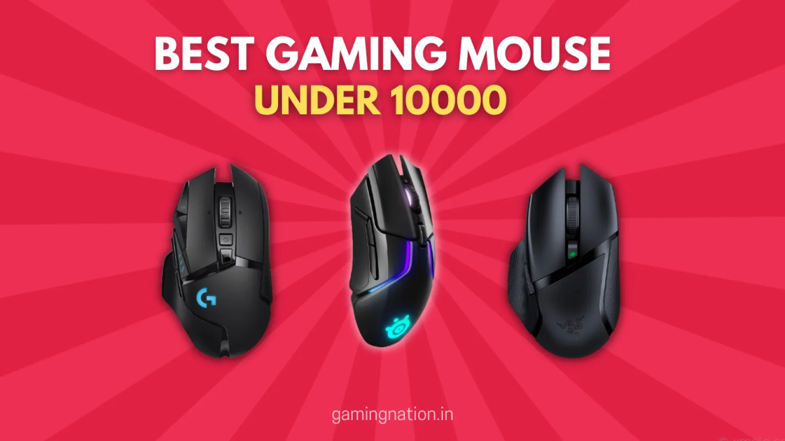 Best Gaming Mouse Under ₹10,000 in India (2026): Pro Level Picks 16 Best Gaming Mouse Under 10000 in India 2022