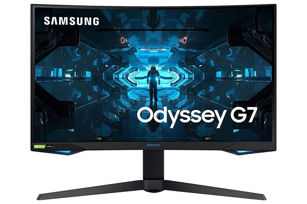 Samsung Odyssey G7 LC32G75 - Best OLED Gaming Monitor Under 50000