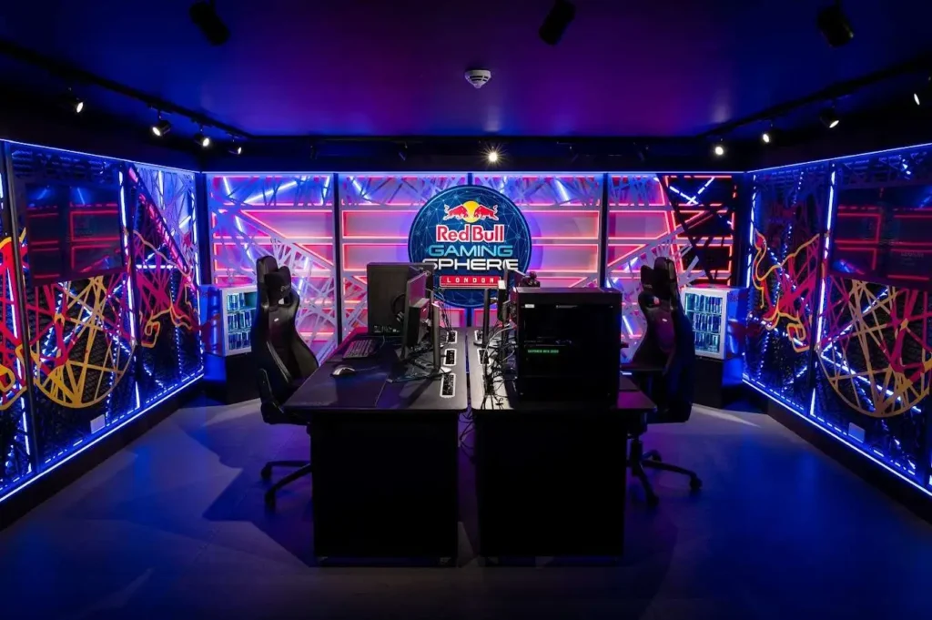 Red Bull Gaming Sphere London - Best Gaming Cafe near Whitby St