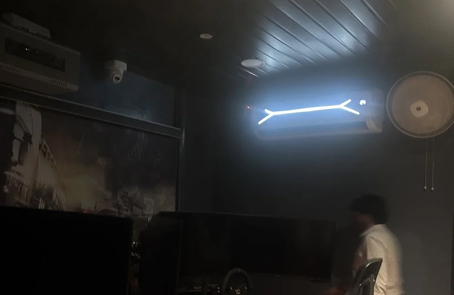 1UP Gaming Cafe Suchitra Hyderabad interior