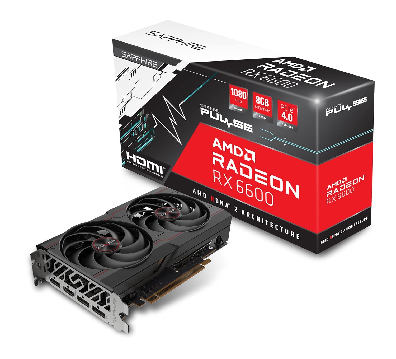 Sapphire Pulse RX 6600 GPU