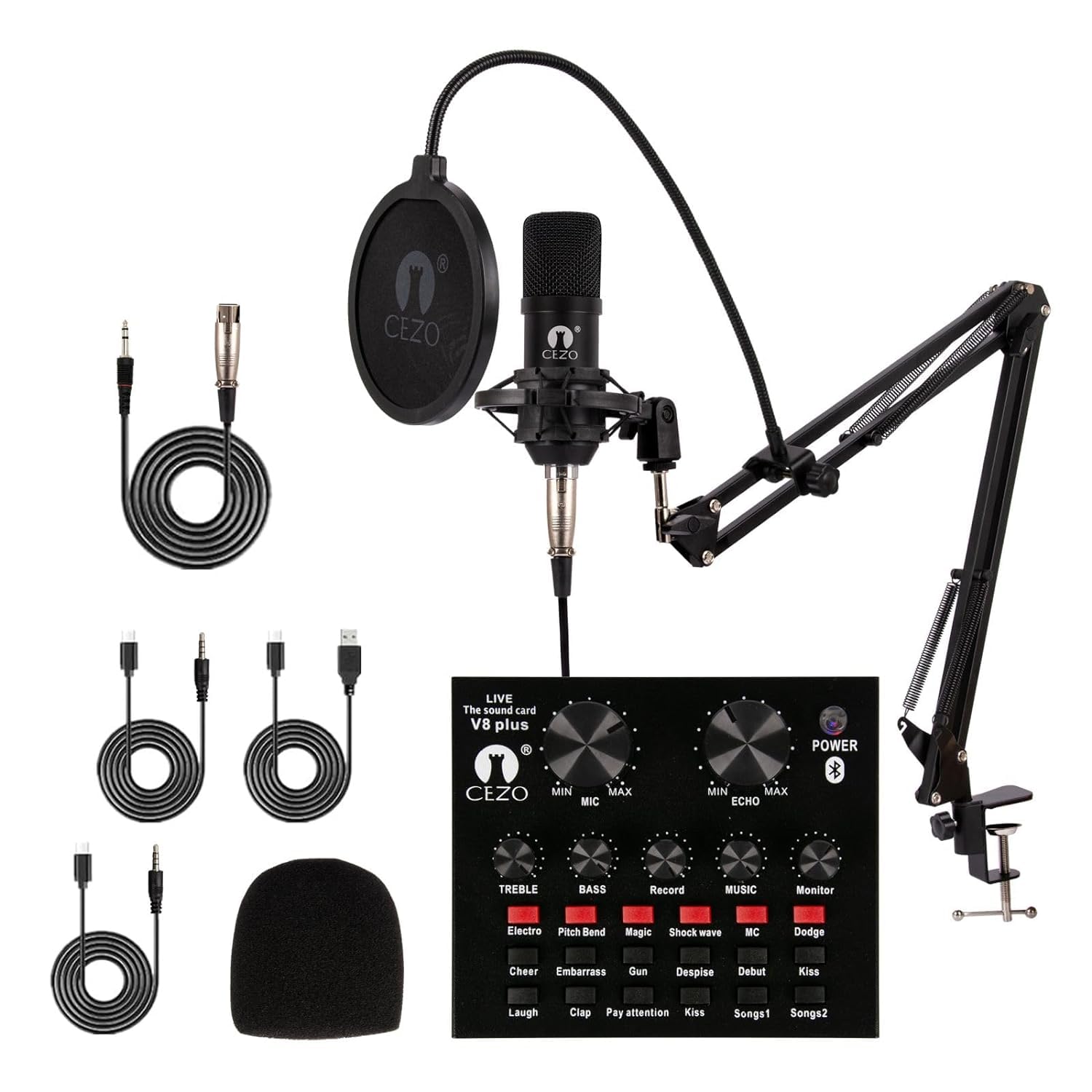 BM-800 Condenser Microphone Kit