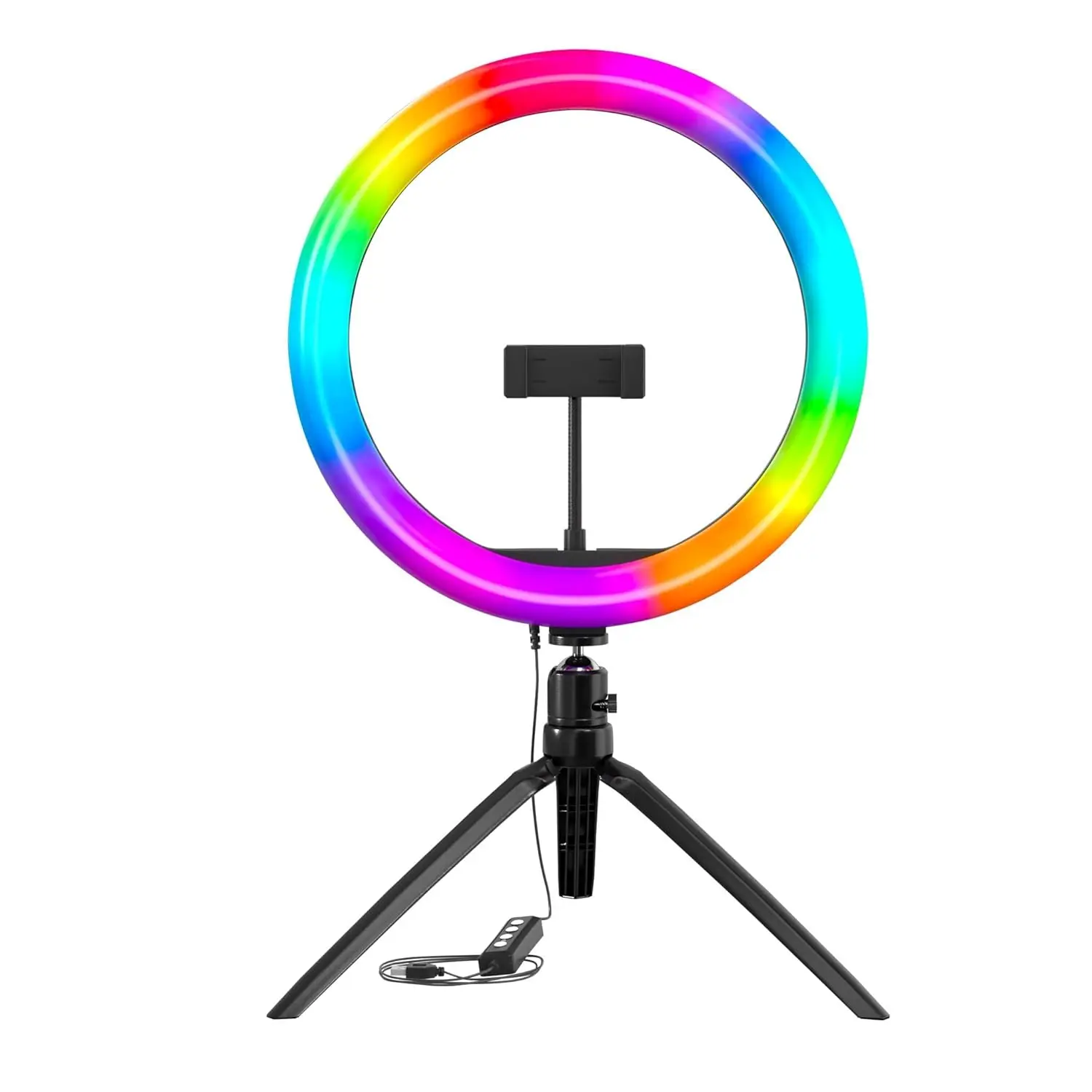Amazon Basics 10-inch RGB Ring Light with Tripod