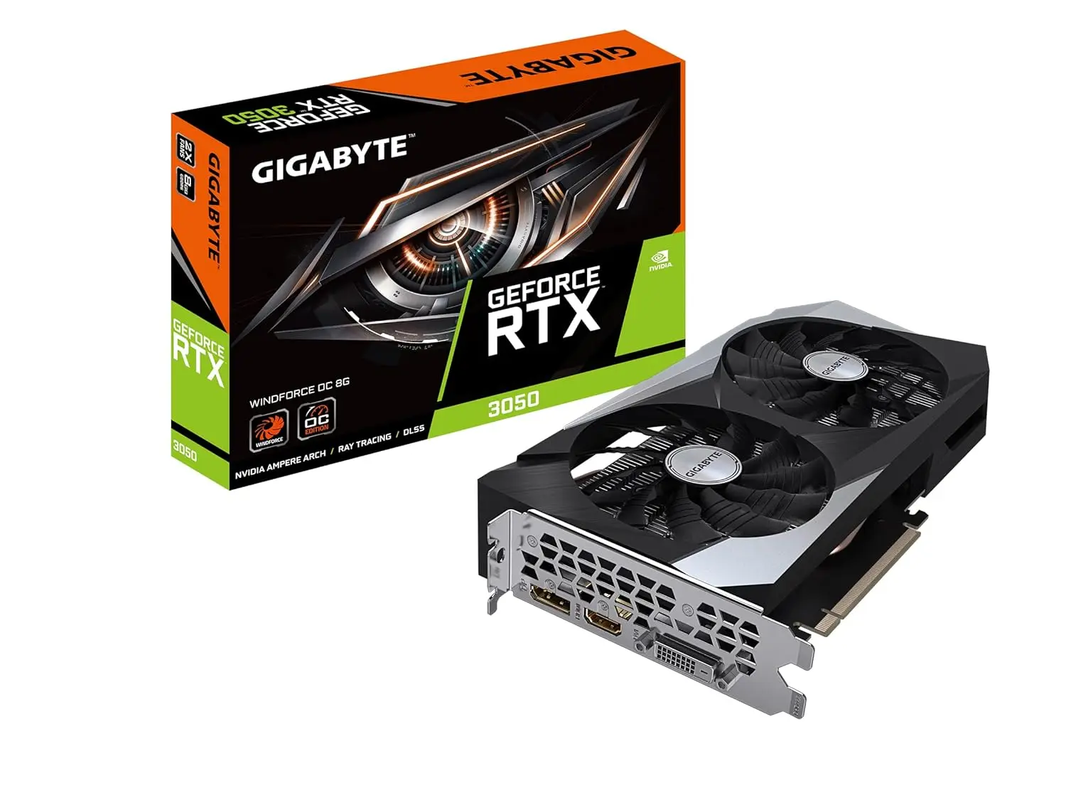 NVIDIA GeForce RTX 3050 8GB Graphics Card