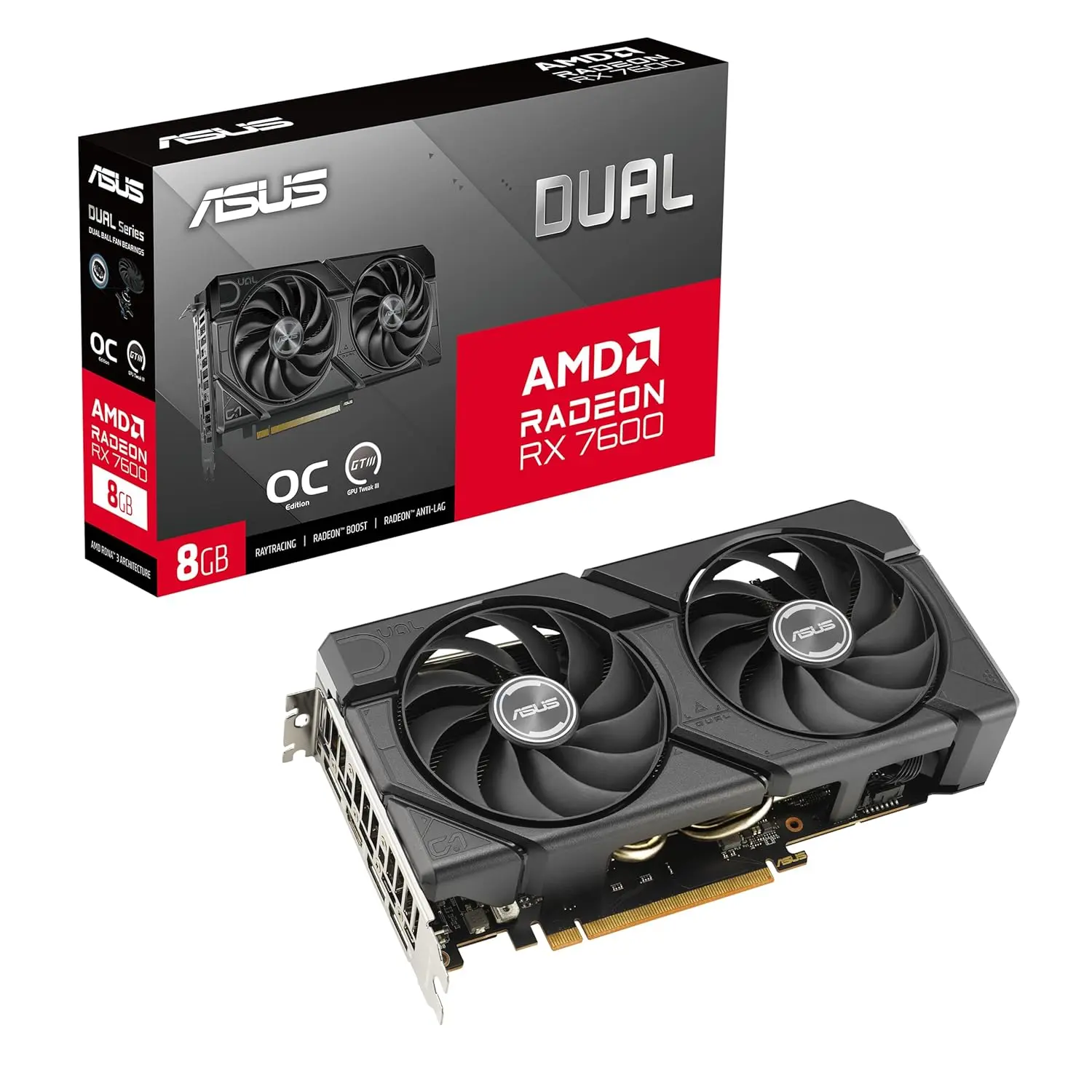 AMD Radeon RX 6600 8GB Graphics Card