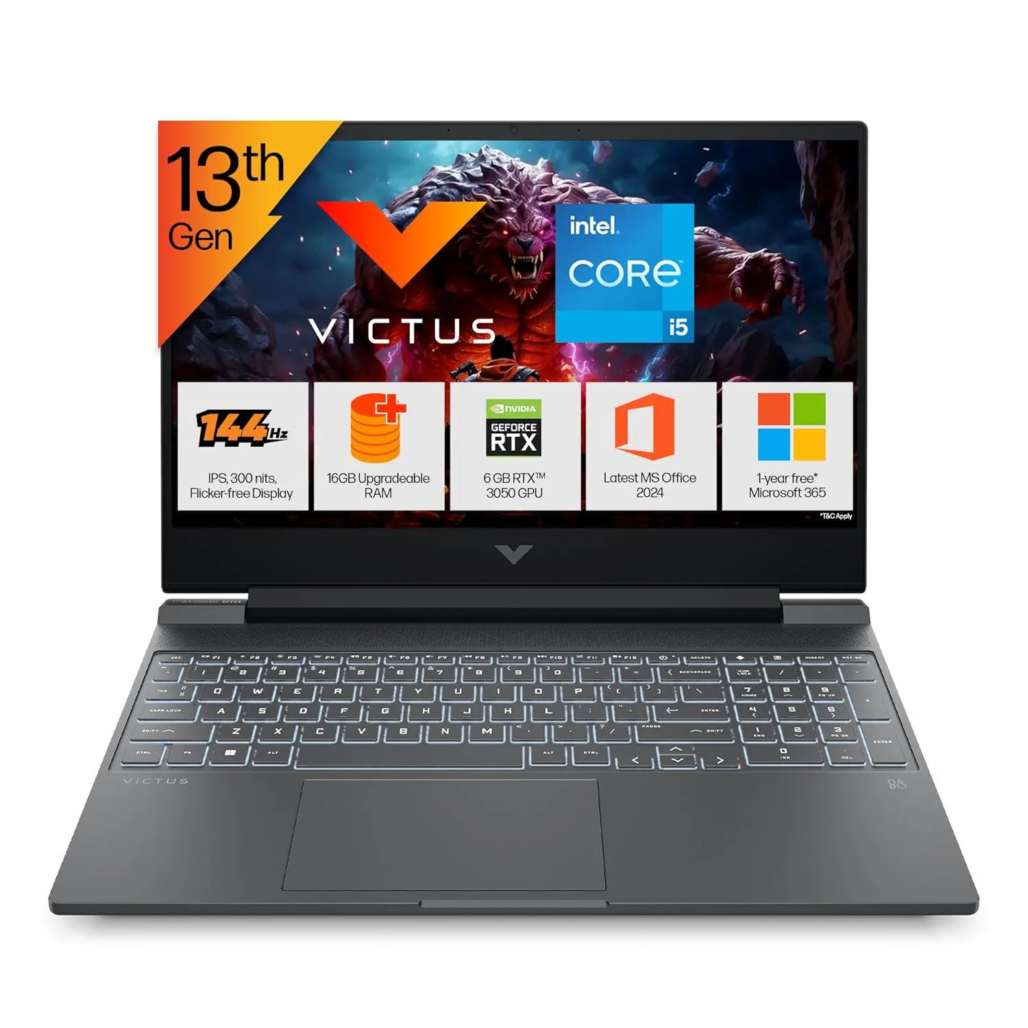 HP Victus 15 RTX 3050 Gaming Laptop (Intel i5)