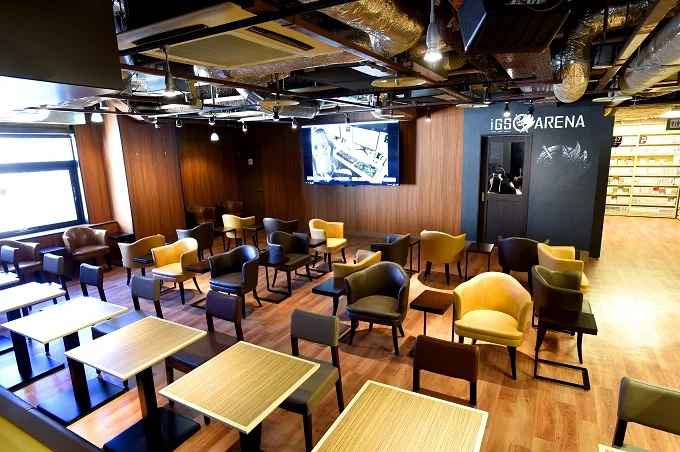 i-Cafe AKIBA ROCKET Japan interior