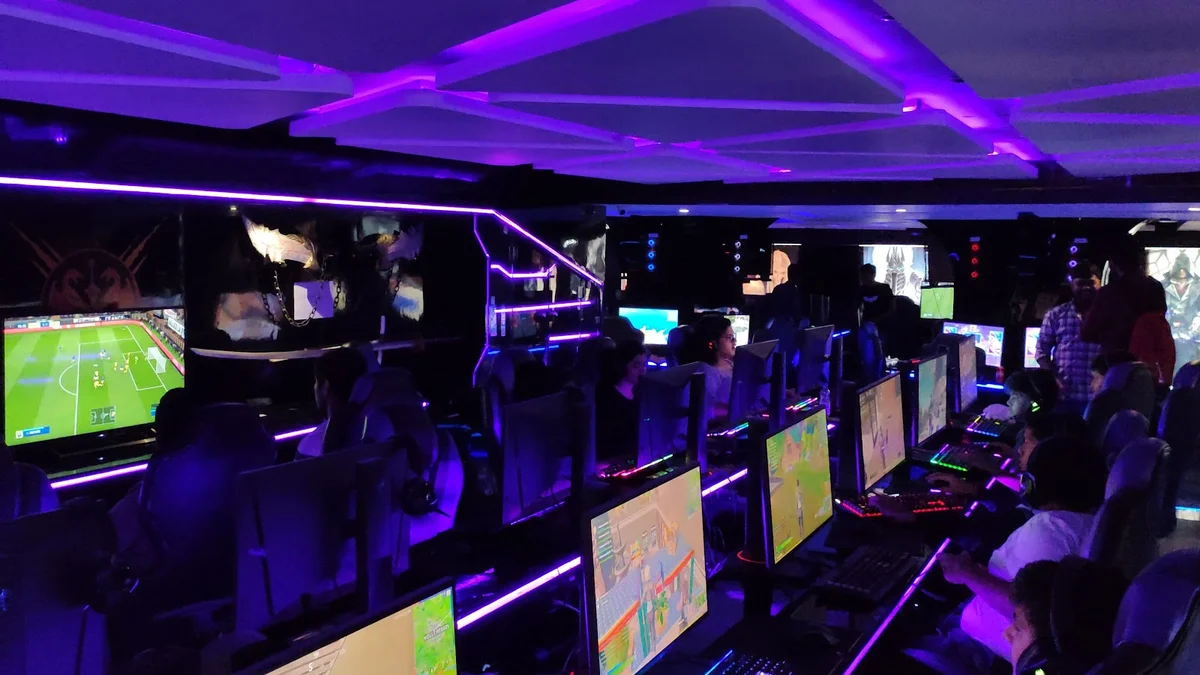 Arknemesis Gaming Nungambakkam interior