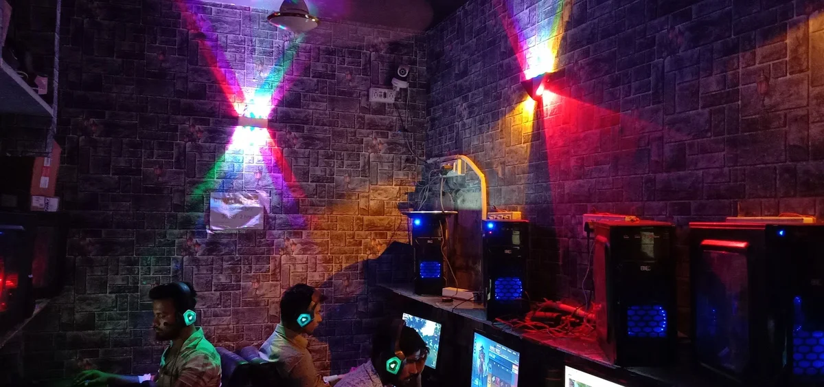 Backbone Gaming Zone Jaipur interior