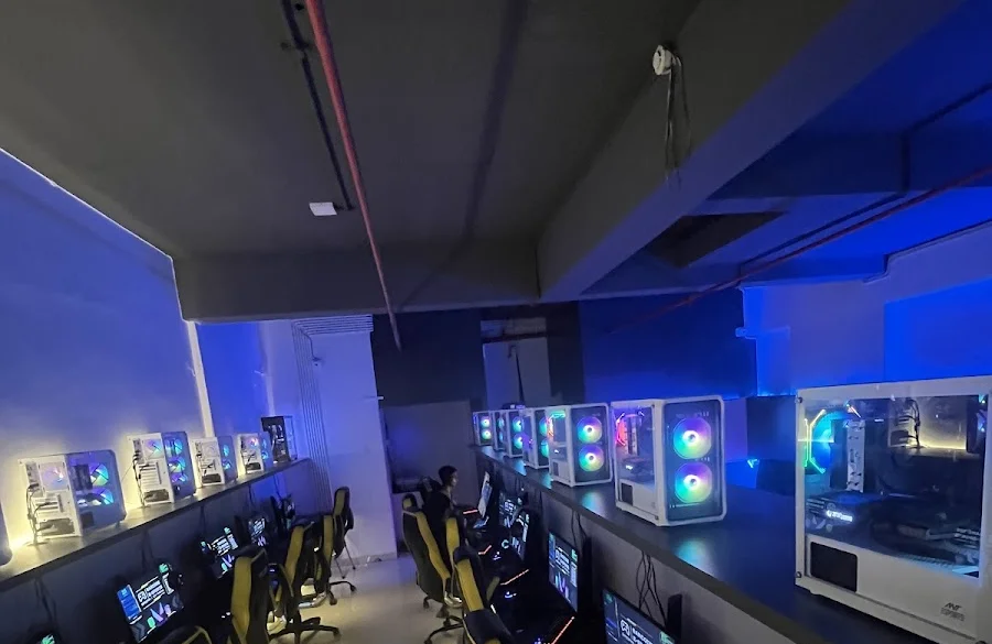 Barcode Esports Lounge Sadar Nagpur interior