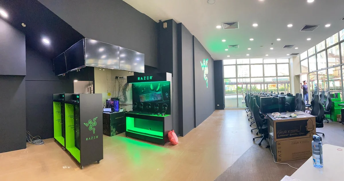 Clique Gaming Singapore interior