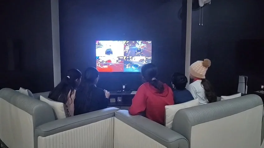 Cosmic Gaming Cafe Lucknow interior