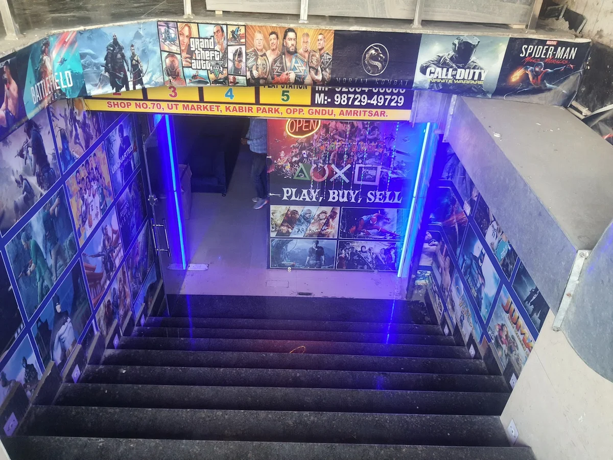 Fun Zone Amritsar Trilium Mall interior gaming setup