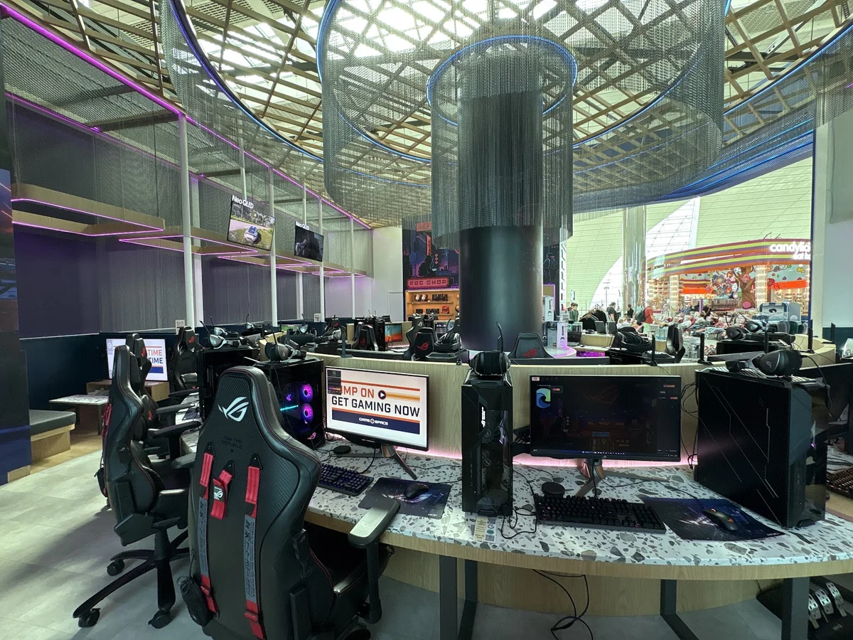 Game Space DXB Dubai interior