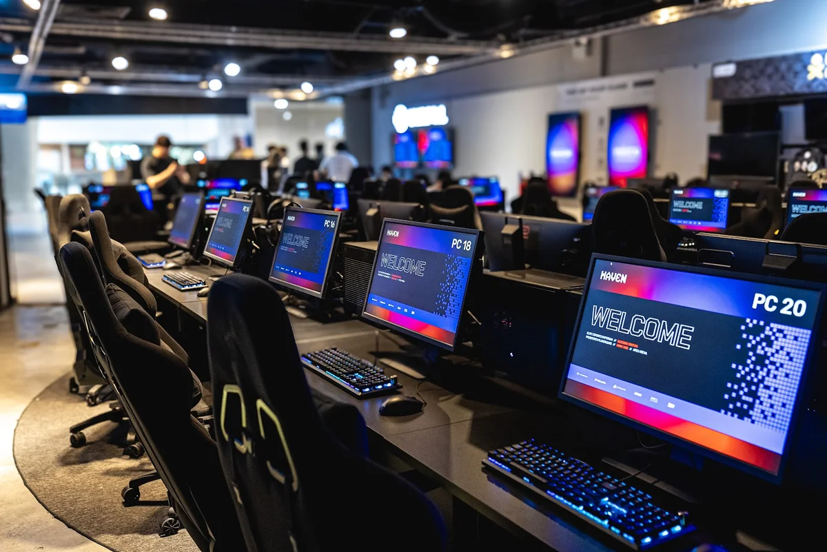 HAVEN Esports Singapore interior