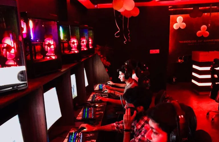 House Of Gamers Jaipur interior