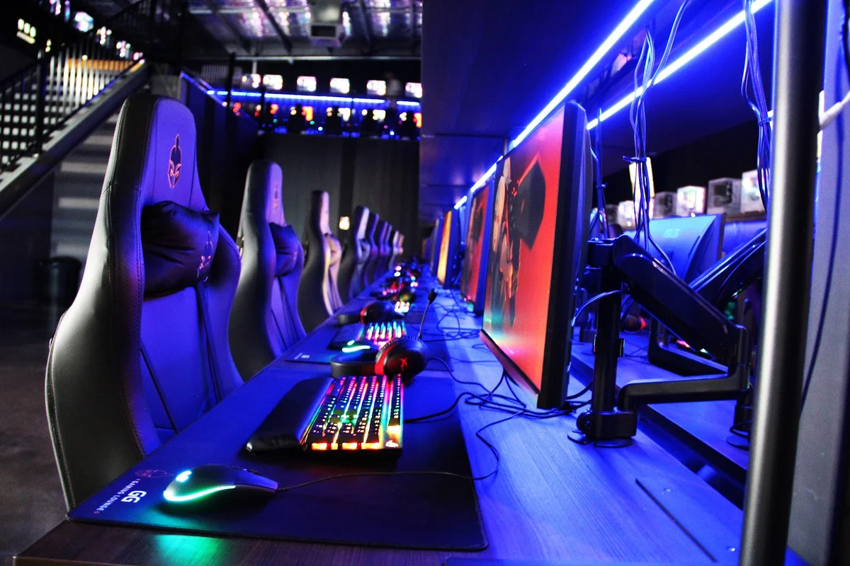 LAN Zone Perth interior gaming setup