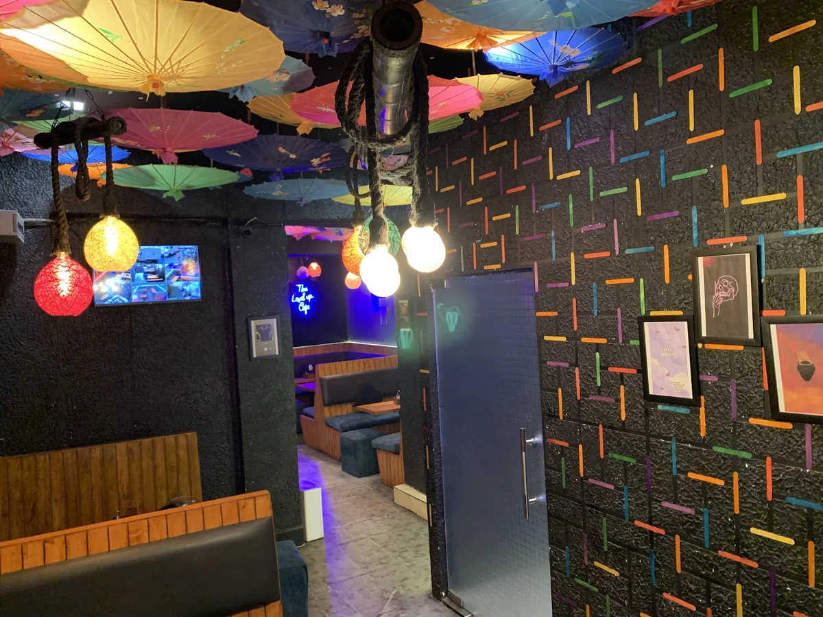 Level Up Gaming Cafe Kolkata interior