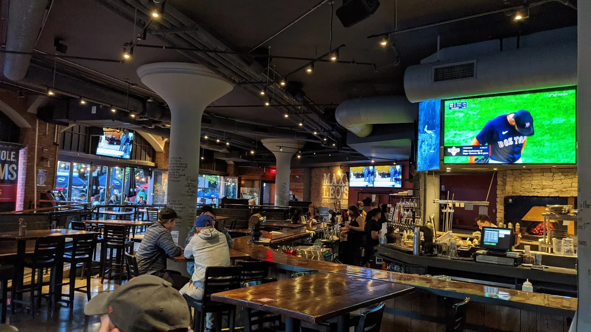 Nerd Yard Gaming Lounge Boston interior