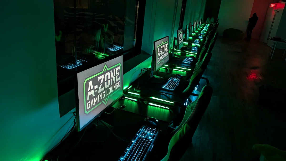 Netro Esports Vancouver interior gaming setup