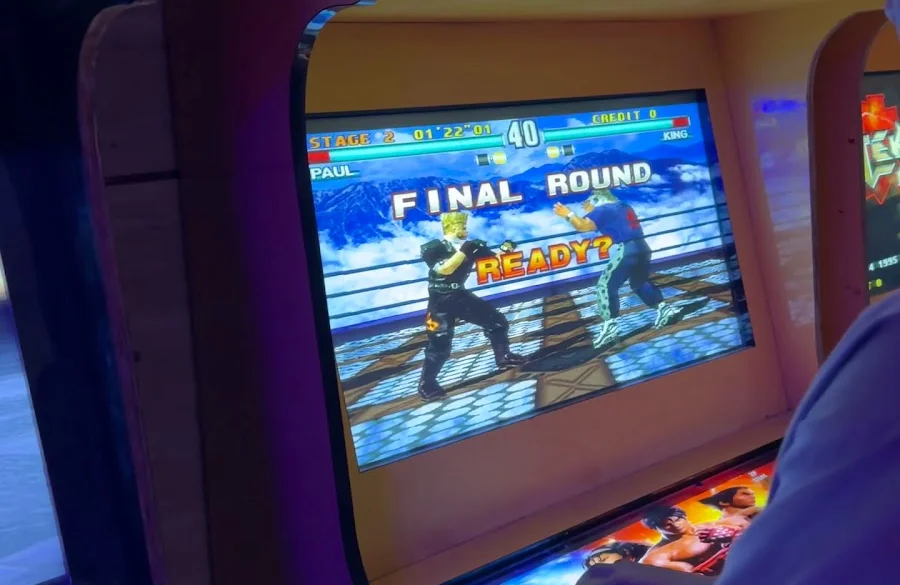 Next Level Gaming Cafe Delhi interior gaming setup