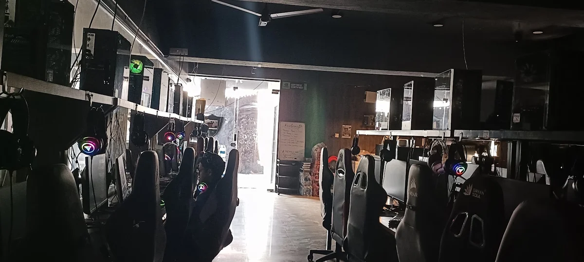 Rebellion Esports Madhapur Hyderabad interior