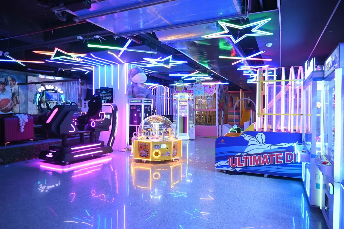 Rockers Gaming Cafe Jalandhar interior PlayStation setup