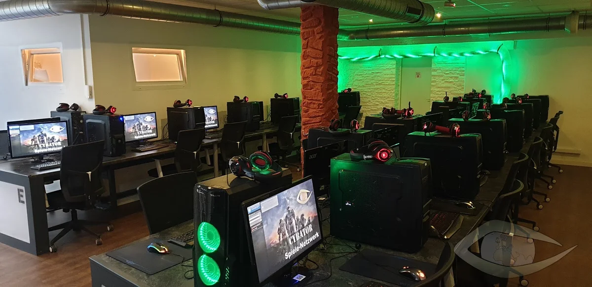 XPERION Cologne interior gaming stations