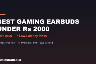Best gaming earbuds under 2000 in India 2026