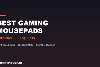 Best gaming mousepad in India 2026